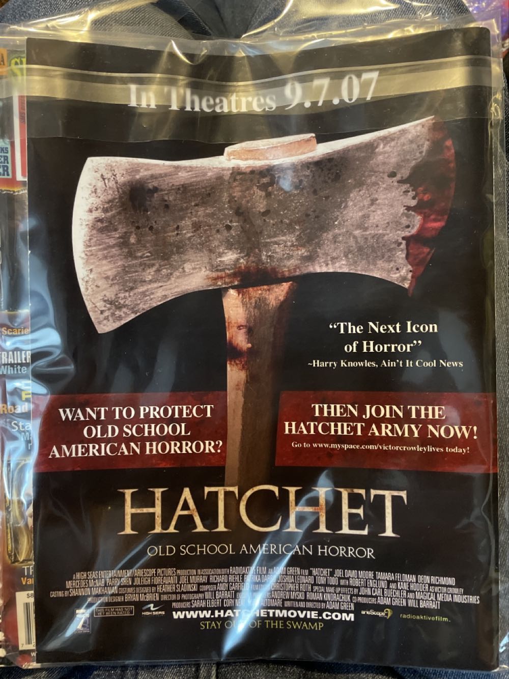 Fangoria #266 Hatchet  (September) magazine collectible [Barcode 07189649172208] - Main Image 2