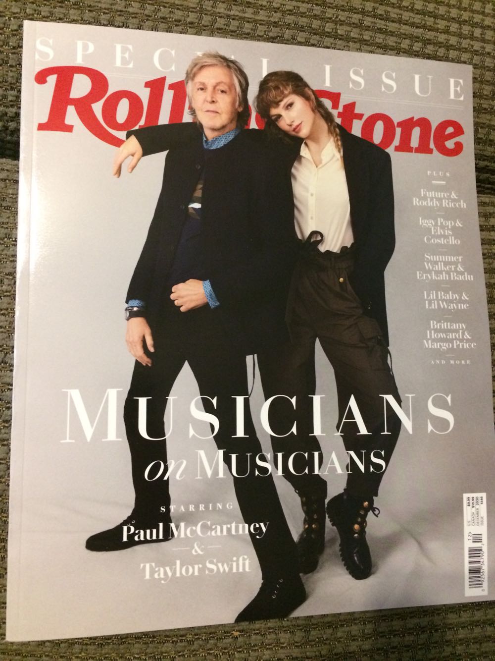 Rolling Stone Special Issue Musicians On Musicians (December) magazine collectible - Main Image 1
