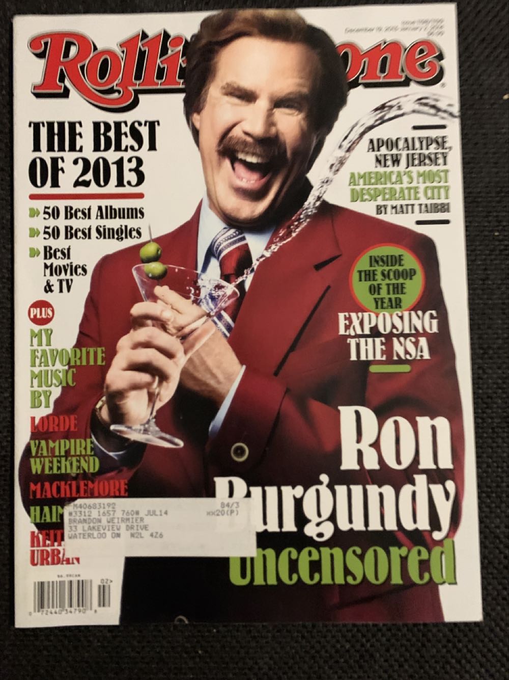 Record Collector Lennon 25 Years On