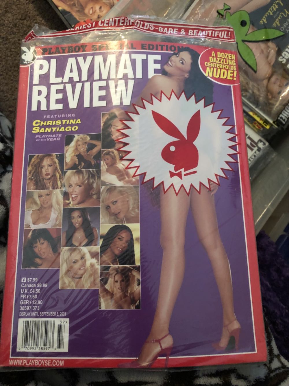 Playboy’s Playmate Review August : Hugh Hefner ...  magazine collectible [Barcode 07099238597337] - Main Image 1