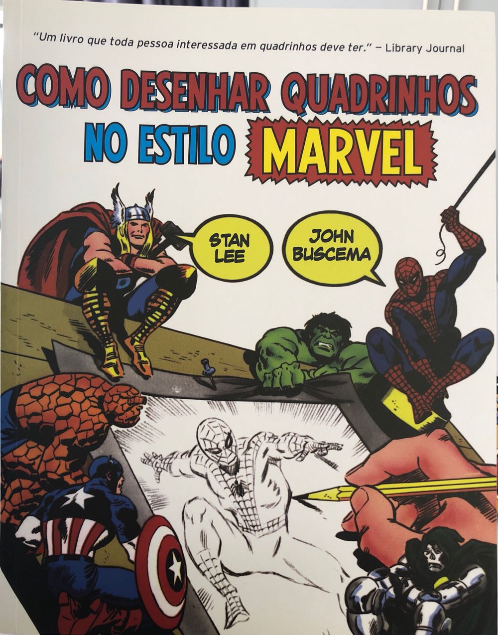 Como desenhar quadrinhos no estilo Marvel  (January) magazine collectible - Main Image 1