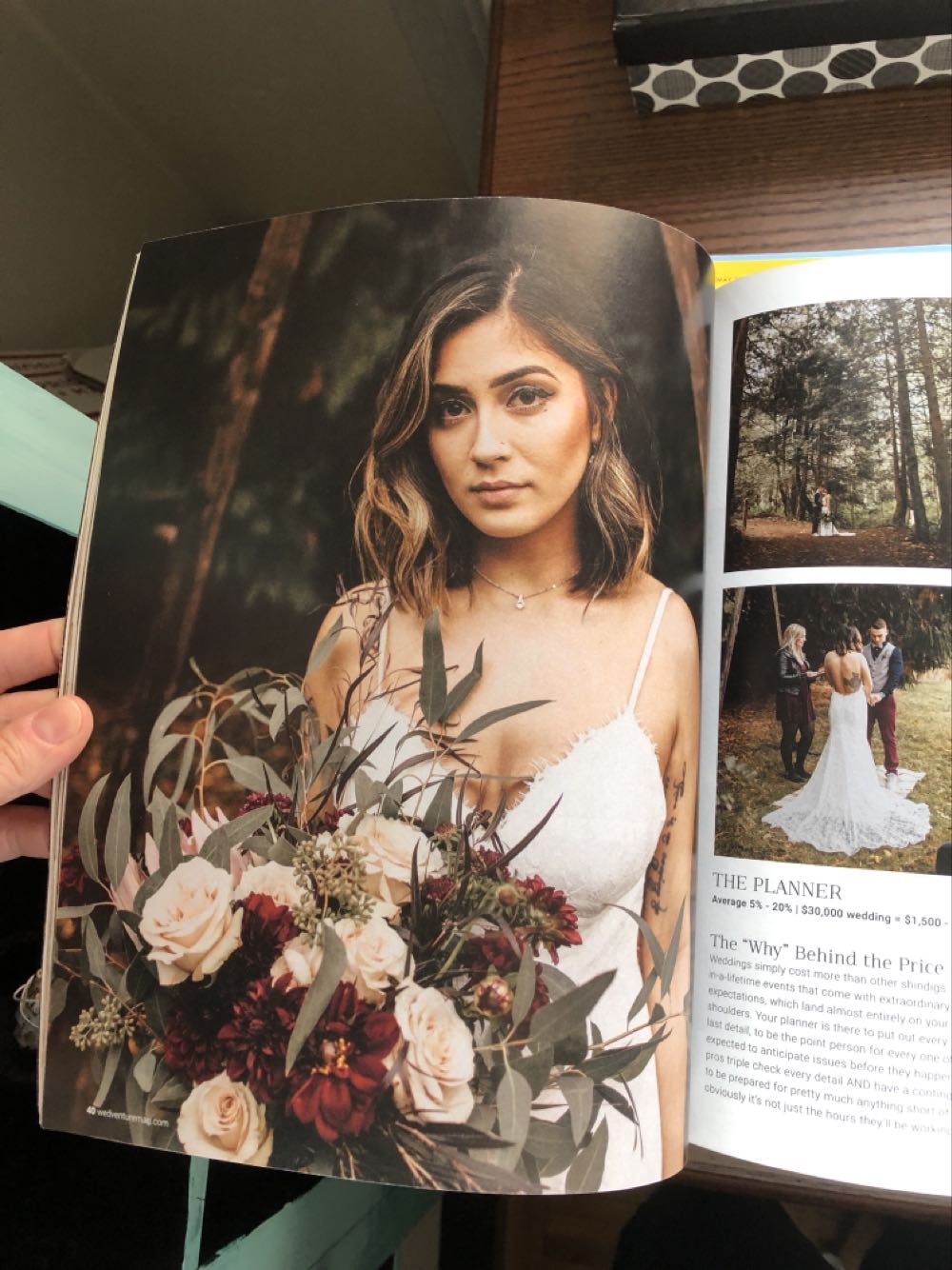 Wedventure  (January) magazine collectible [Barcode 07447029844124] - Main Image 3