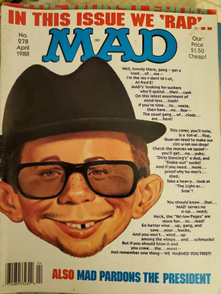 Mad 278  (April) magazine collectible [Barcode 070989332300] - Main Image 1