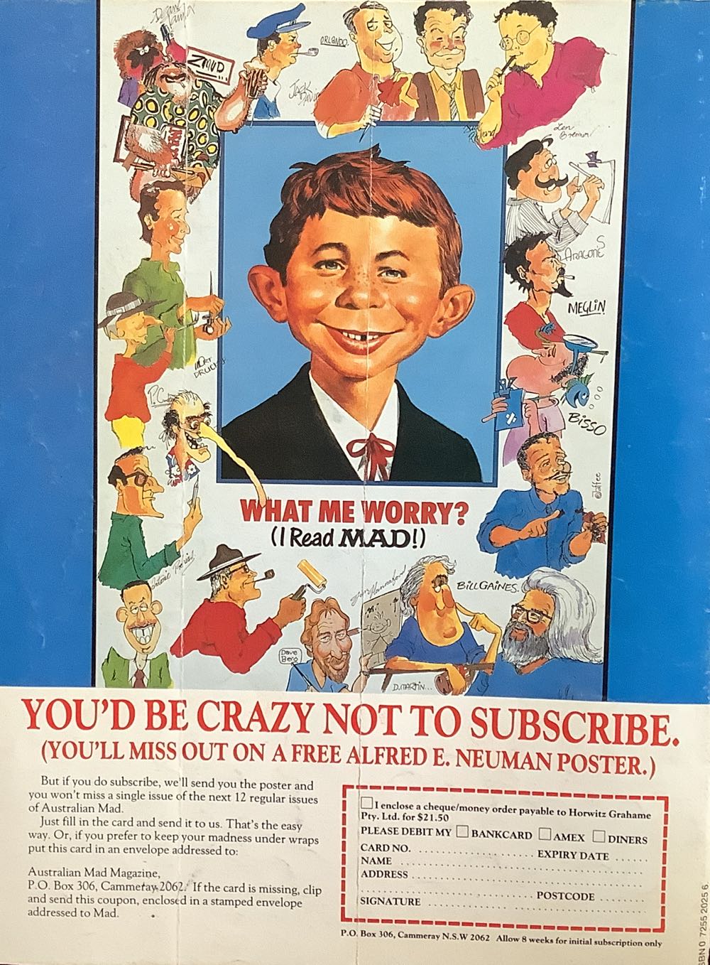 Mad Magazine  (July) magazine collectible [Barcode 070989332300] - Main Image 2