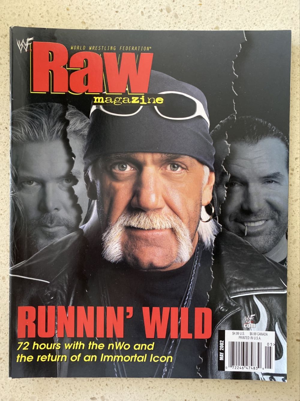 WWF Raw  (May) magazine collectible [Barcode 07224647483905] - Main Image 1