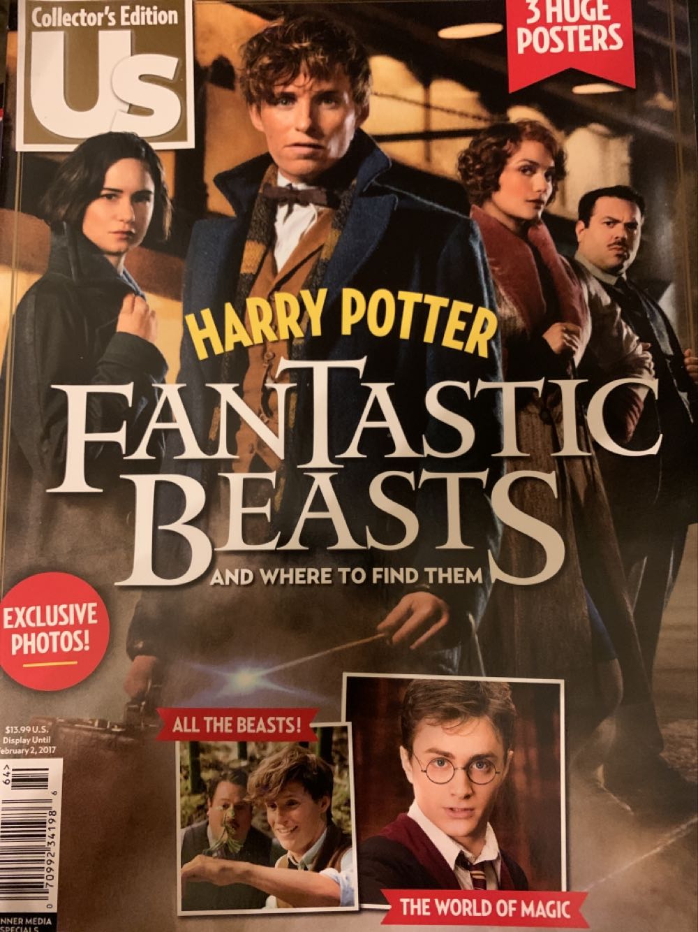 Harry Potter Fantastic Beasts And Where To Find Them  (February) magazine collectible [Barcode 07099234198664] - Main Image 1