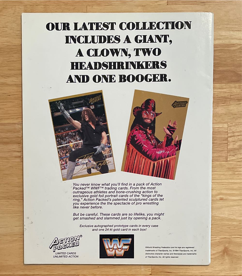 WWF Magazine May 1994  (May) magazine collectible [Barcode 07189647481705] - Main Image 2