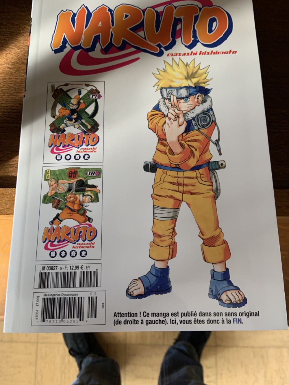 Naruto 9  (January) magazine collectible [Barcode 378038271299509] - Main Image 2