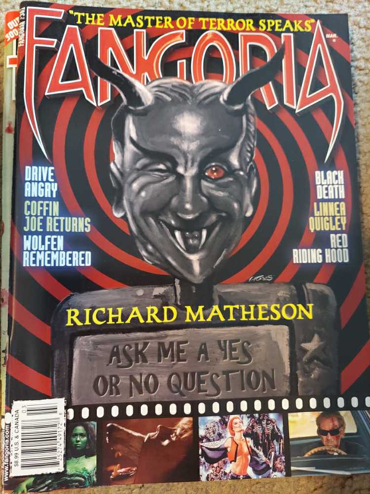 Fangoria   (March) magazine collectible [Barcode 725274491728] - Main Image 1