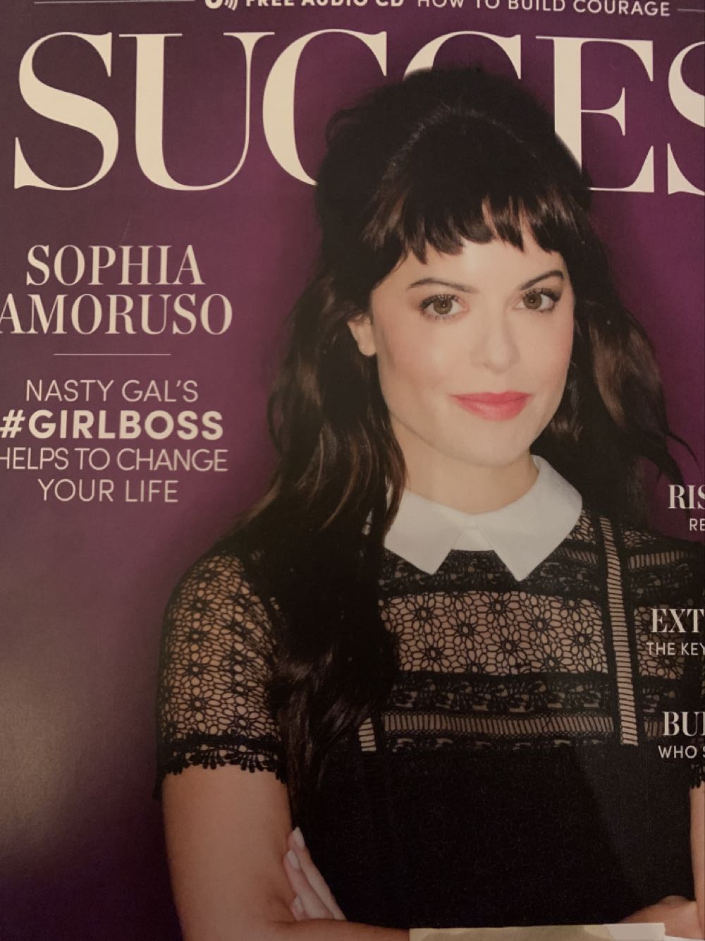 Success: Sophia Amoruso (Build Courage)  (October) magazine collectible - Main Image 1
