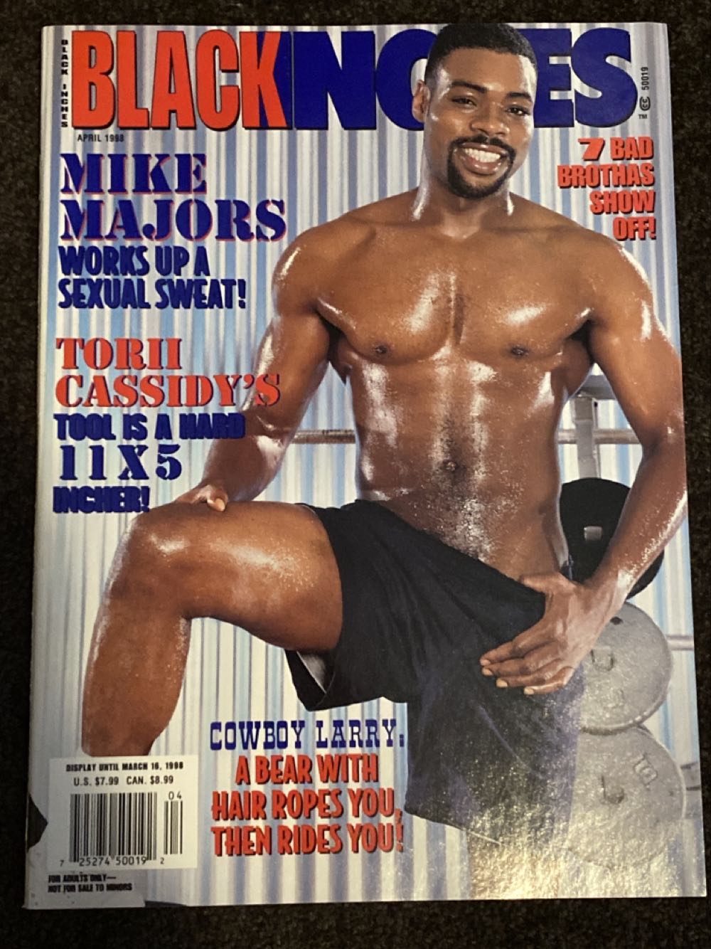 Black Inches  (April) magazine collectible [Barcode 72527450019204] - Main Image 1
