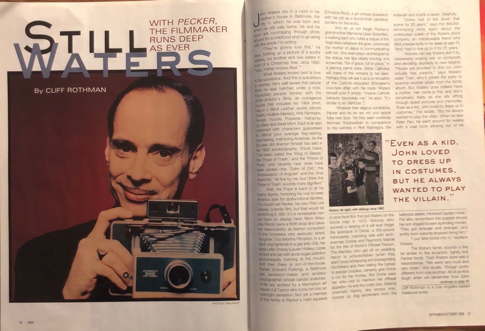 Indie: The Guide to Independent Film  (September) magazine collectible - Main Image 2