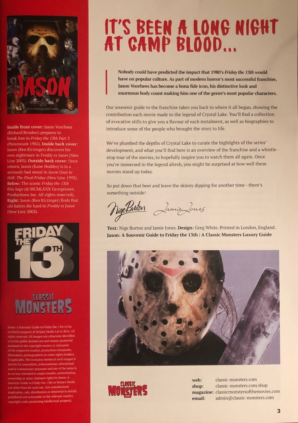 Classic Monsters: Jason magazine collectible - Main Image 3
