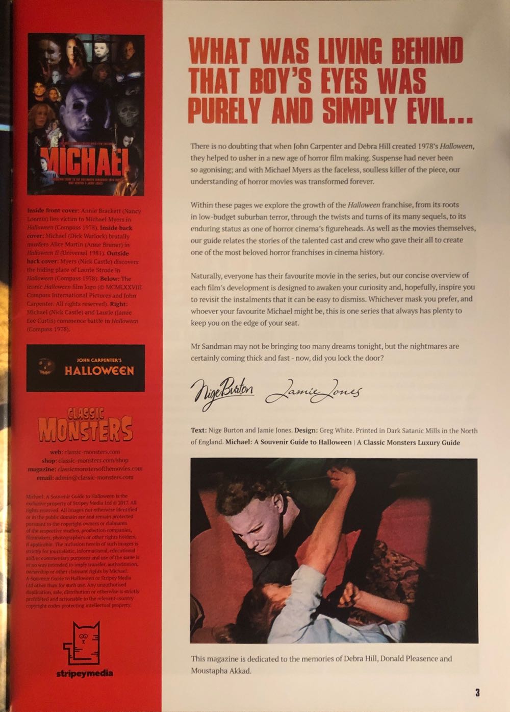 Classic Monsters: Michael  magazine collectible - Main Image 3