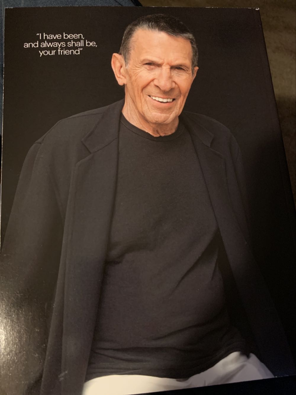 Entertainment Weekly: Leonard Nimoy  magazine collectible [Barcode 07098910666656] - Main Image 2