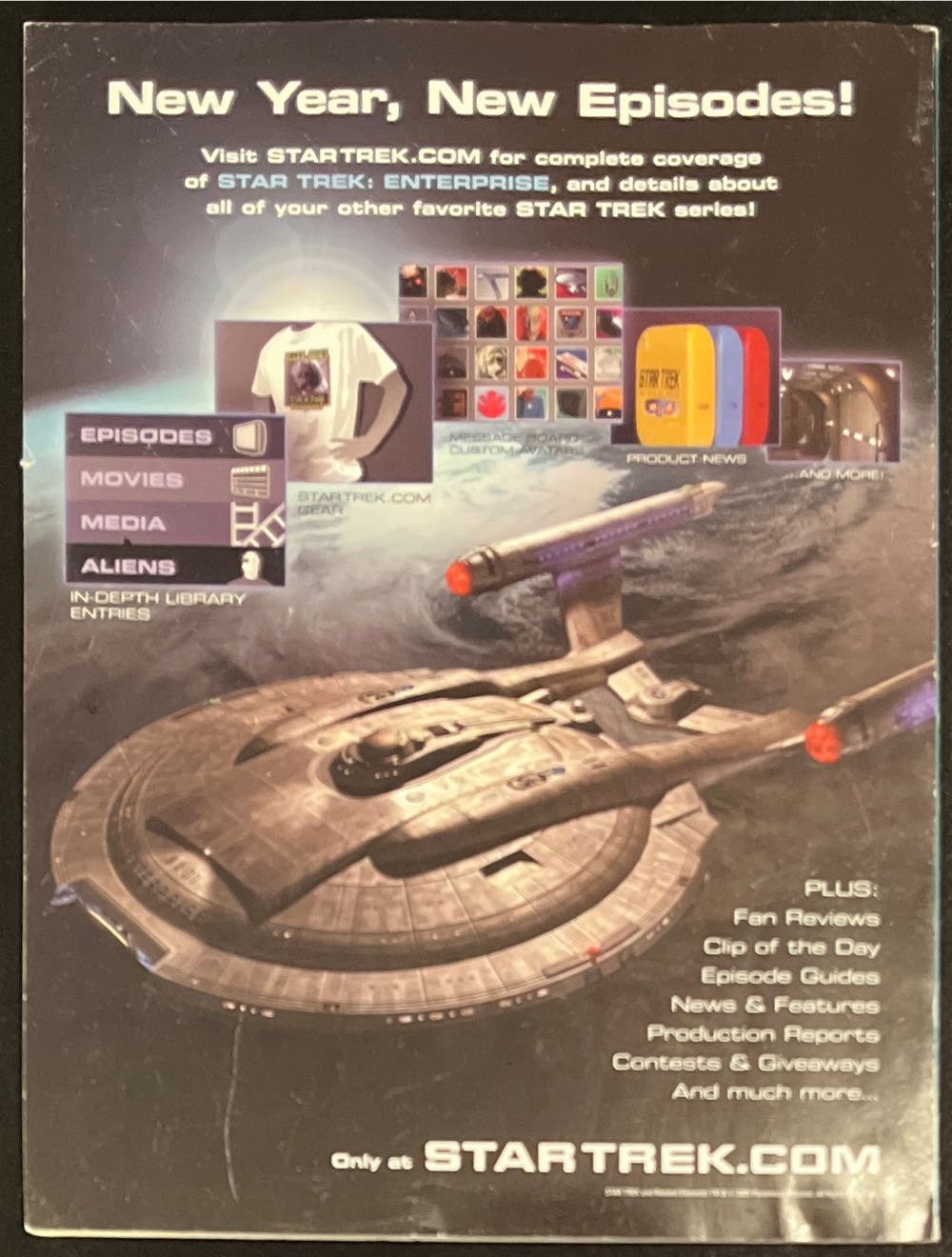 Star Trek Communicator #154  (February) magazine collectible [Barcode 07148601005002] - Main Image 2