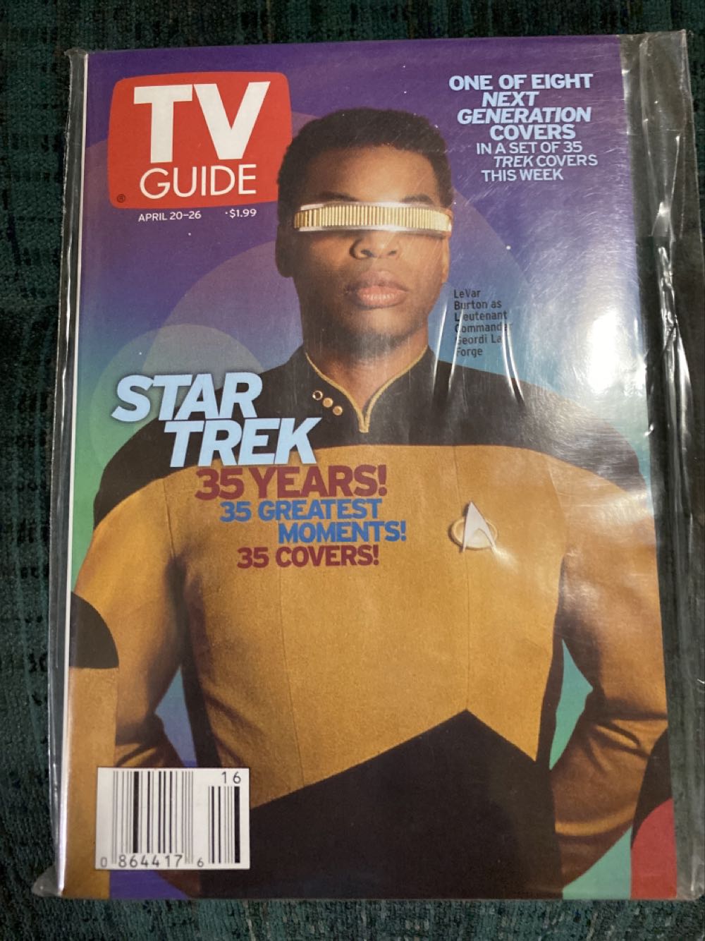 TV Guide  (April) magazine collectible [Barcode 08644100007616] - Main Image 1