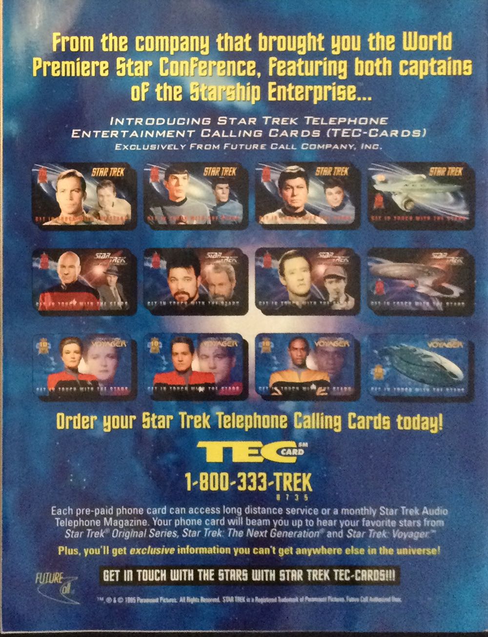 Star Trek Communicator #105  (December) magazine collectible [Barcode 71609277810812] - Main Image 2