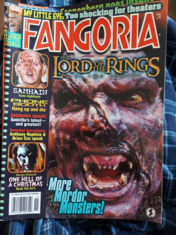 Fangoria  (November) magazine collectible [Barcode 072246491720] - Main Image 1