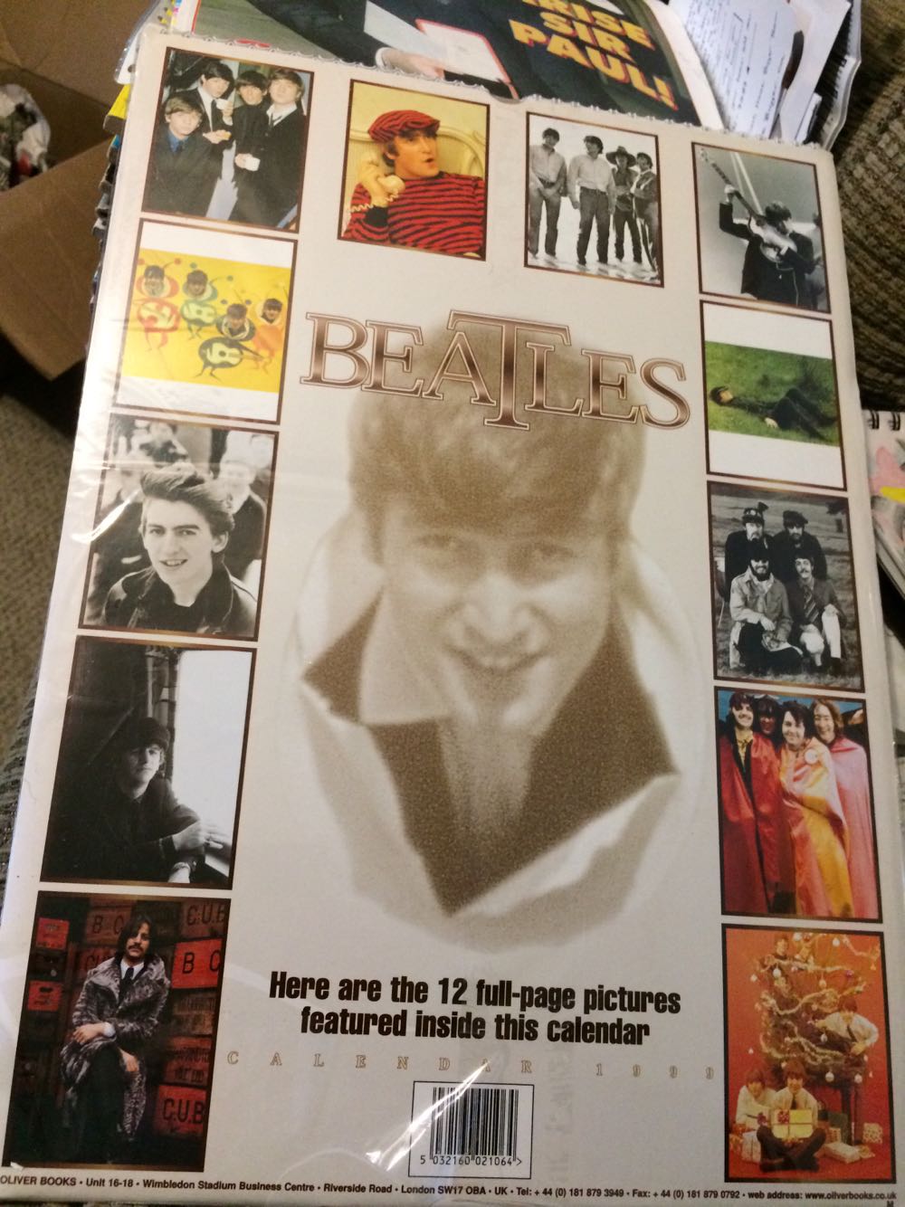 The Beatles: 1999 Calendar  magazine collectible - Main Image 2