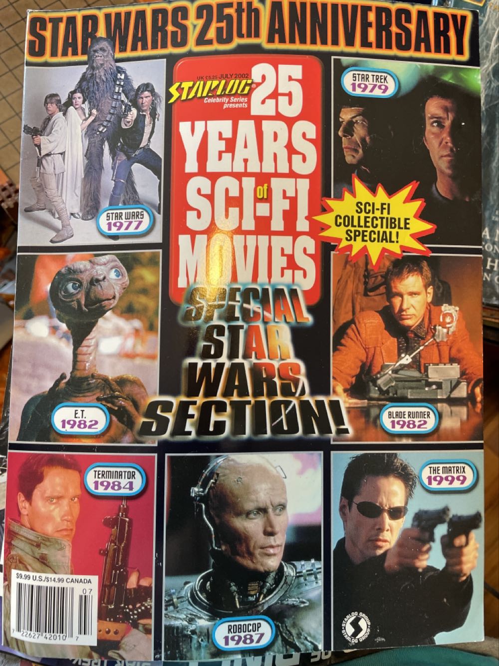 Starlog  magazine collectible [Barcode 72262742010707] - Main Image 1