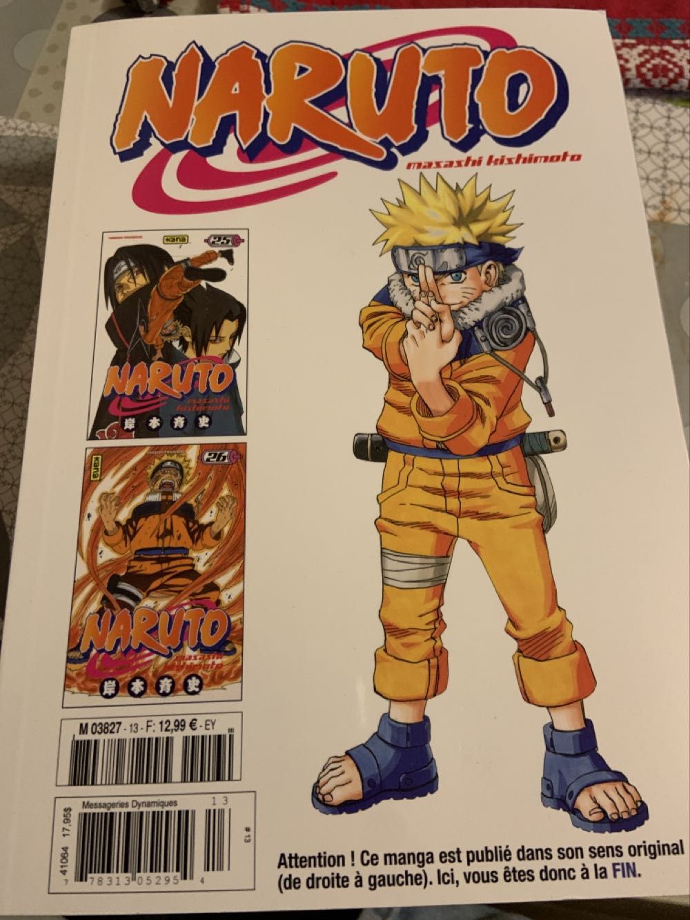 Naruto 13  magazine collectible [Barcode 77831305295413] - Main Image 2