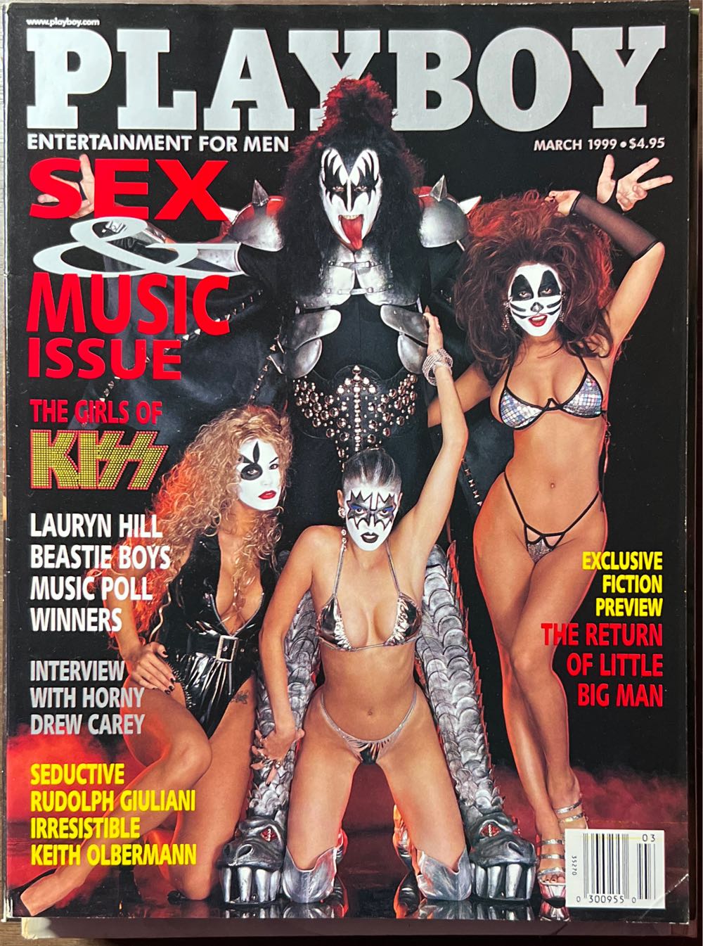 Playboy  (March) magazine collectible [Barcode 03009500005003] - Main Image 2