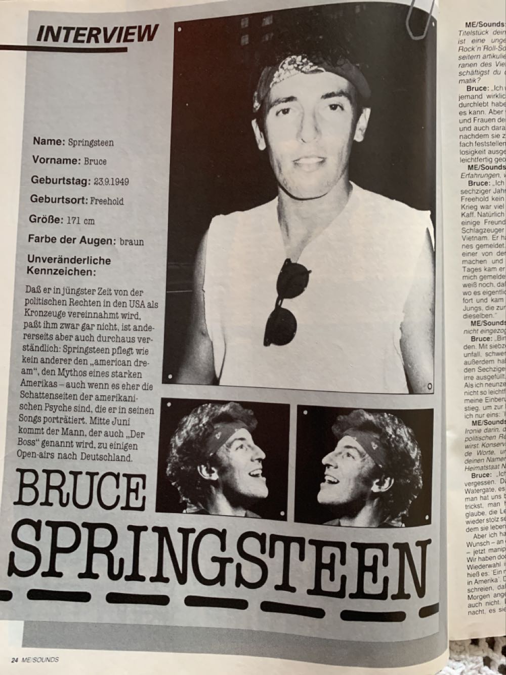 Musik Express Sounds  (June) magazine collectible - Main Image 2