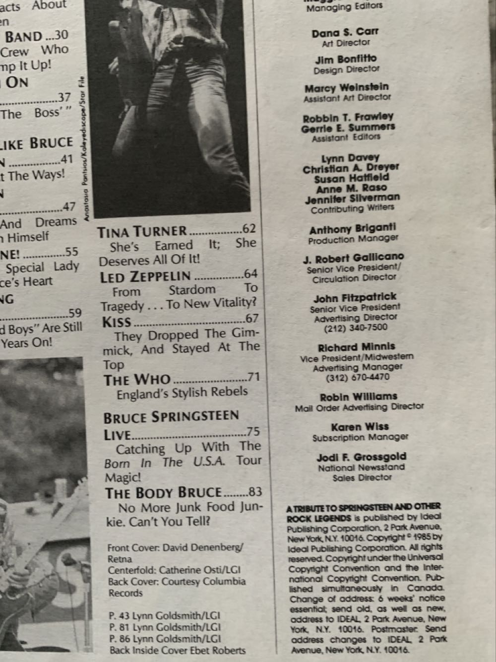 A Tribute To  magazine collectible [Barcode 04880000021901] - Main Image 2