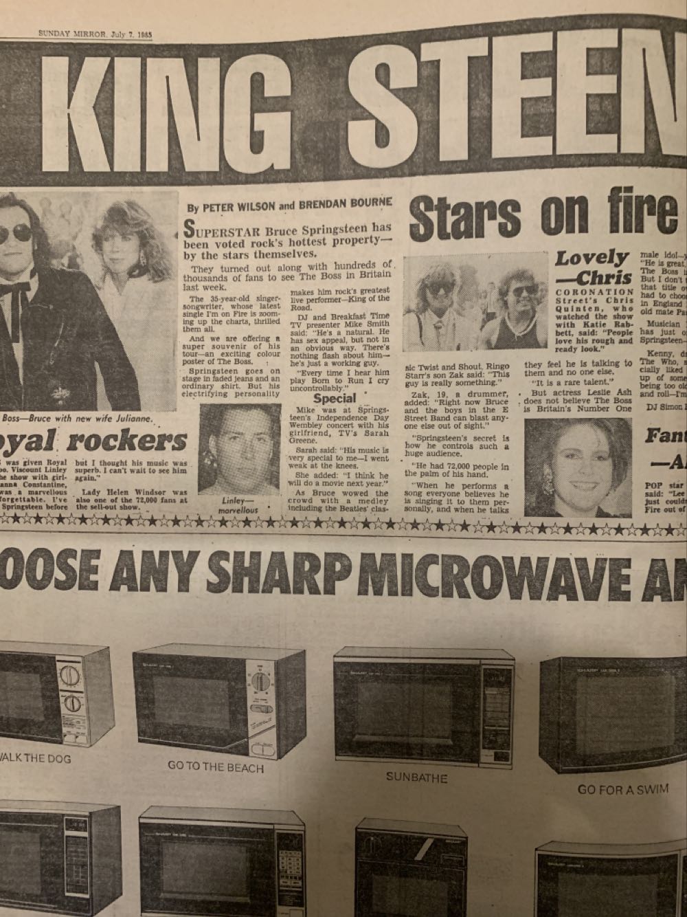 Sunday Mirror  (July) magazine collectible - Main Image 2