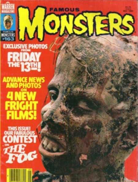 Famous Monsters Of Filmland #163  magazine collectible - Main Image 1