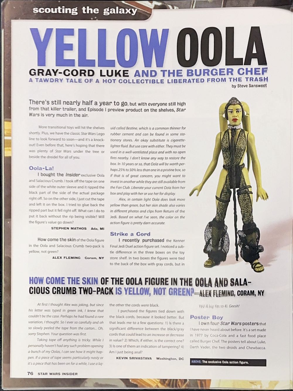 Star Wars Insider  (February) magazine collectible [Barcode 05669893692304] - Main Image 4