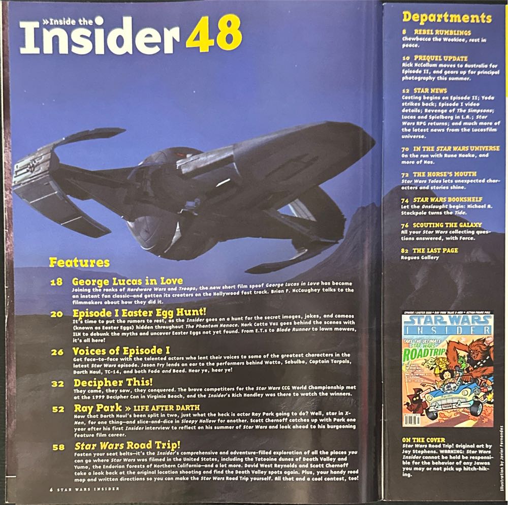 Star Wars Insider  (March) magazine collectible [Barcode 72527493692204] - Main Image 3