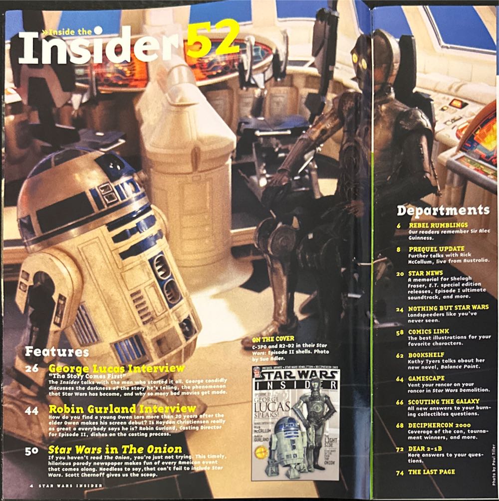 Star Wars Insider  (February) magazine collectible [Barcode 72527401805552] - Main Image 3