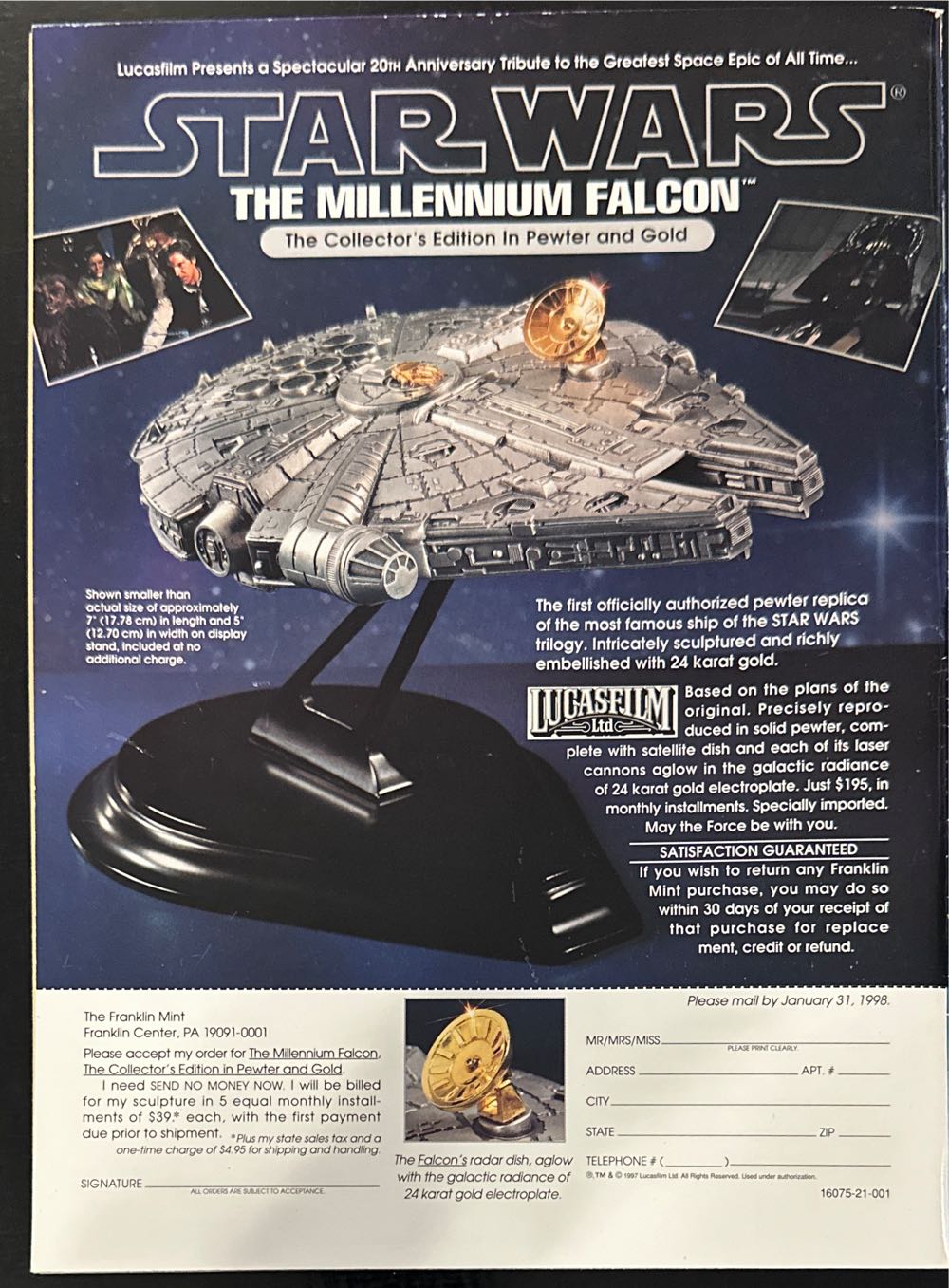 The Official Guide To Star Wars Toys #1  (September) magazine collectible [Barcode 00912847424304] - Main Image 2