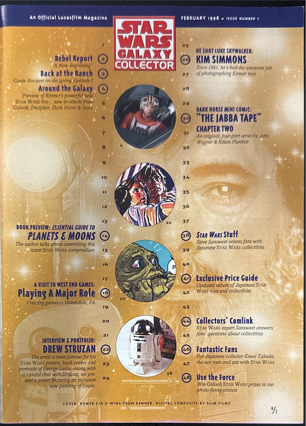 Star Wars Galaxy Collector #1  (February) magazine collectible [Barcode 00912847451901] - Main Image 3