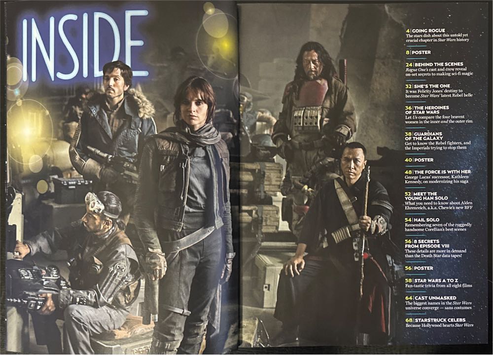 Us: Star Wars - Rogue One  (November) magazine collectible [Barcode 07099234196264] - Main Image 3