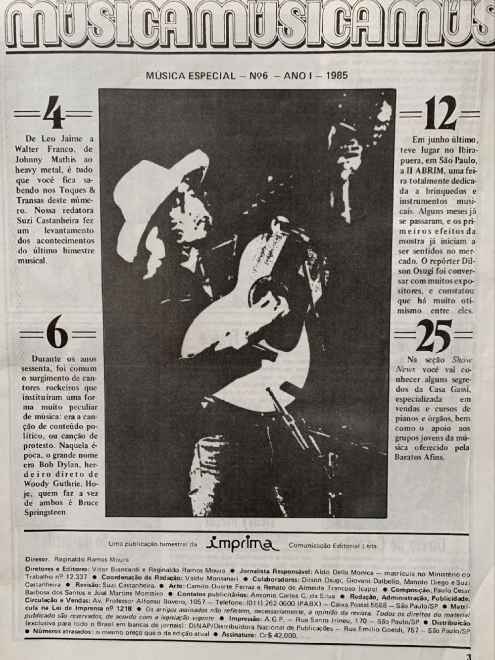 Musica Especial  (June) magazine collectible - Main Image 2