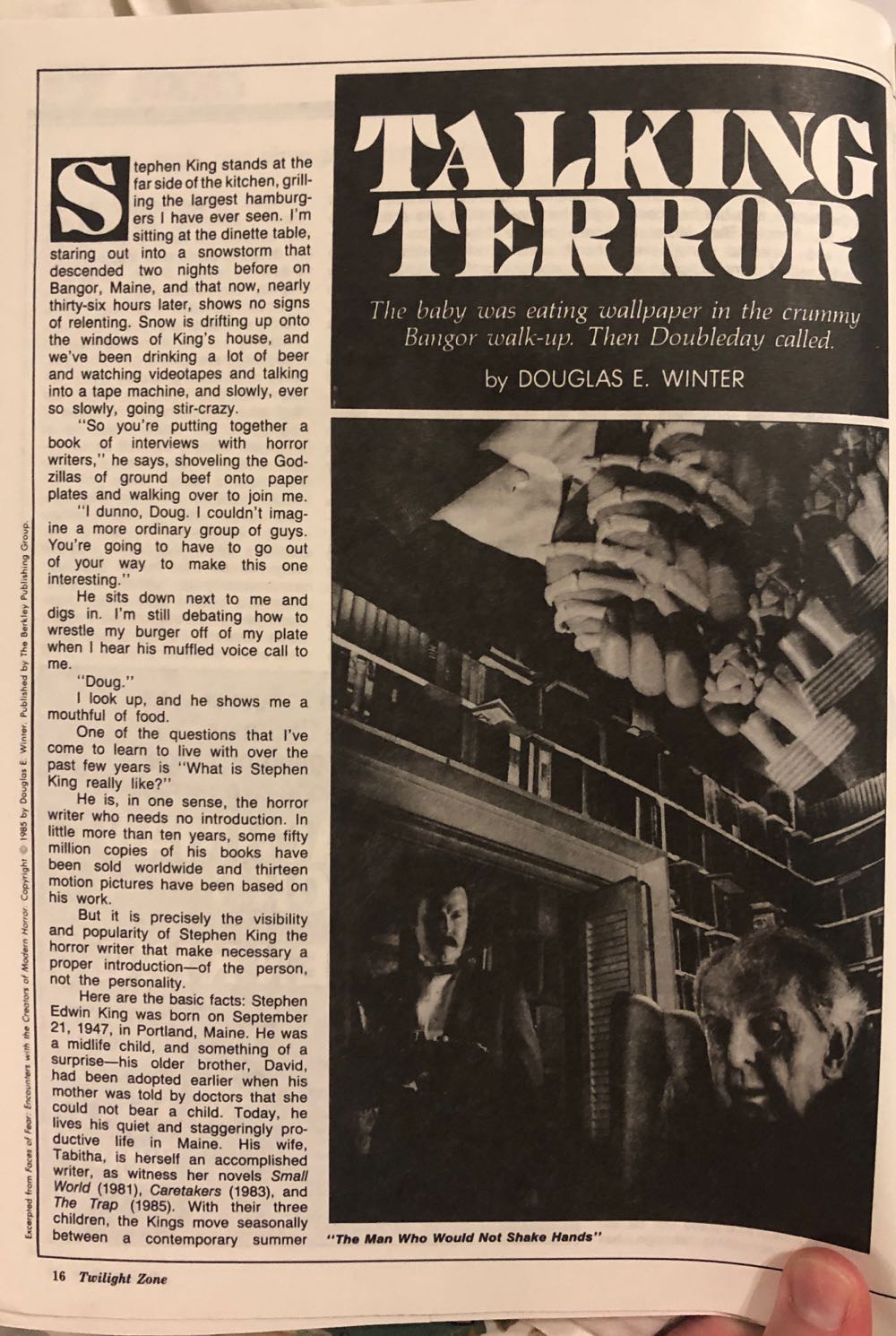 Rod Sterling’s The Twilight Zone Magazine   (January) magazine collectible - Main Image 3