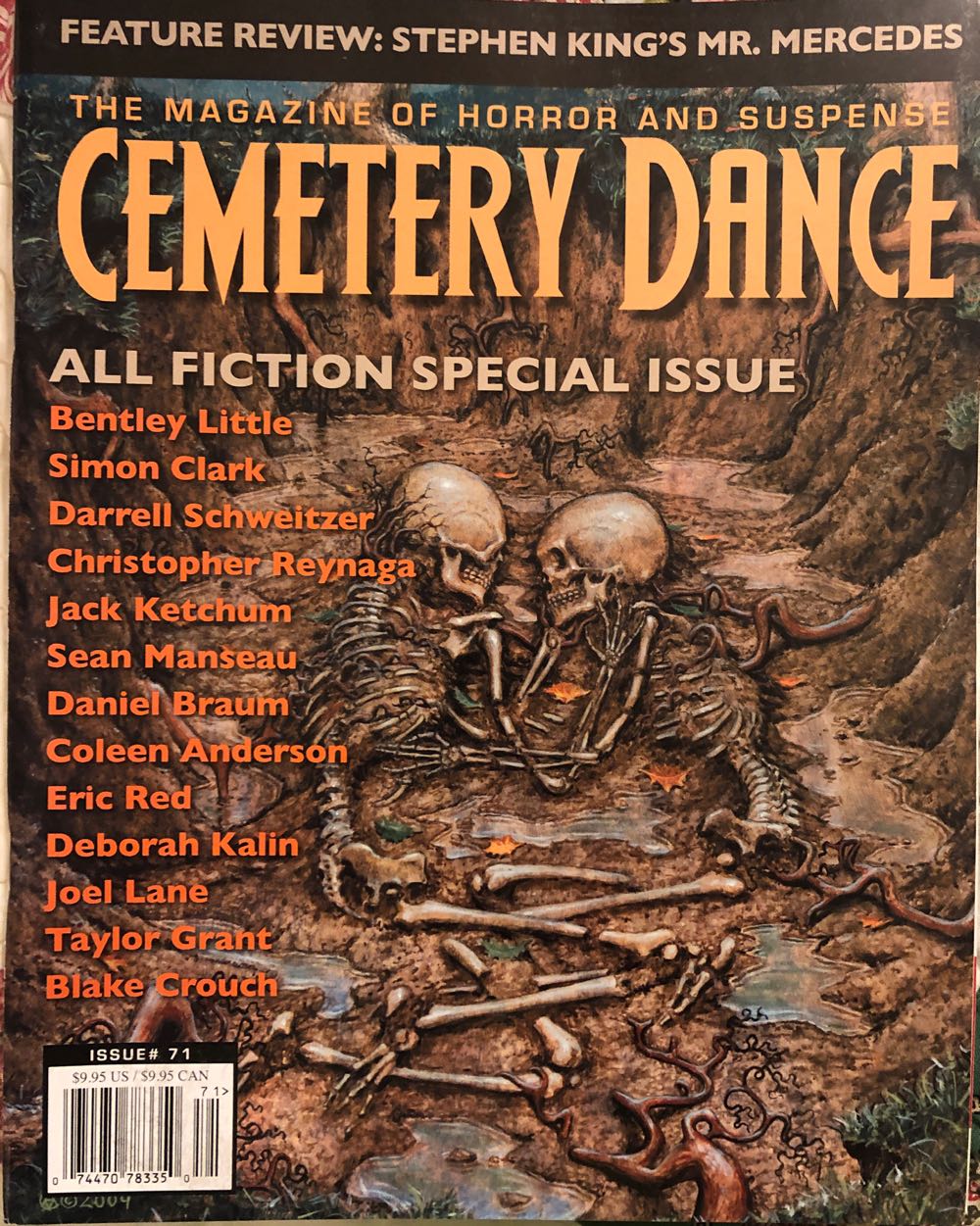Cemetery Dance Magazine- The Magazine Of Horror And Suspense  magazine collectible [Barcode 07447078335071] - Main Image 1