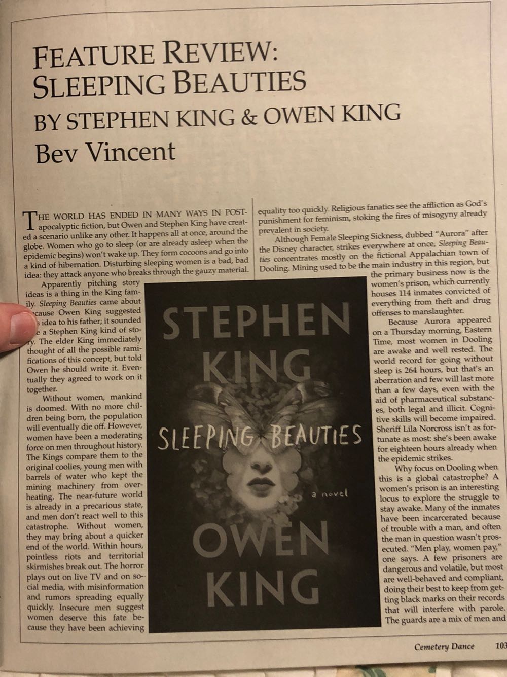 Cemetery Dance- The Magazine Of Horror And Suspense  magazine collectible [Barcode 07447078335016] - Main Image 4