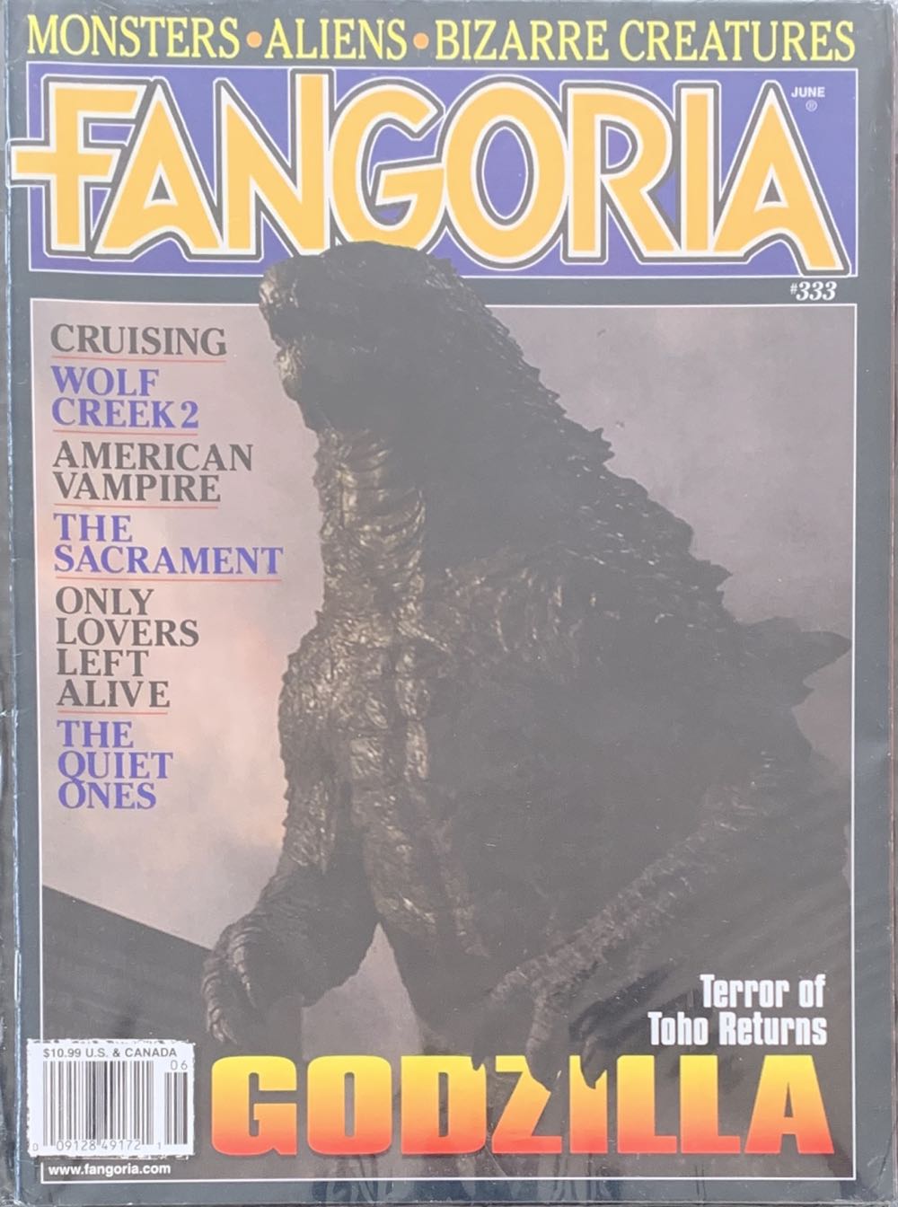 FANGORIA  (June) magazine collectible [Barcode 00912849172106] - Main Image 1