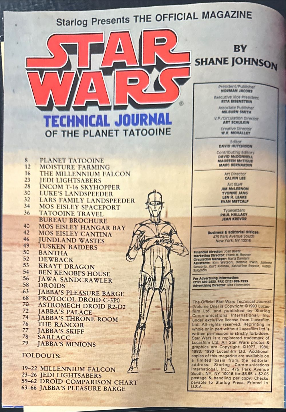Star Wars Technical Journal  magazine collectible [Barcode 07189649171501] - Main Image 3