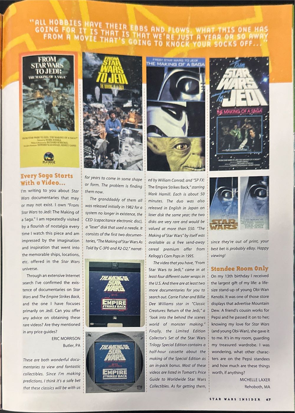 Star Wars Insider  (March) magazine collectible [Barcode 72527401805574] - Main Image 4