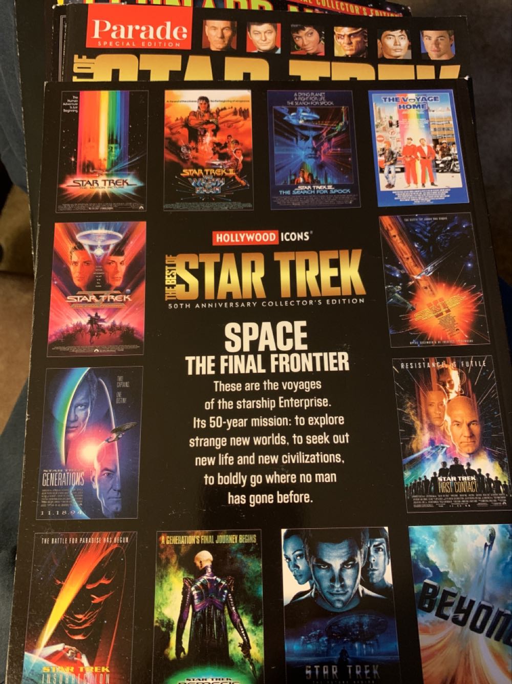 Star Trek- Hollywood Icons  magazine collectible [Barcode 392860290689614] - Main Image 2