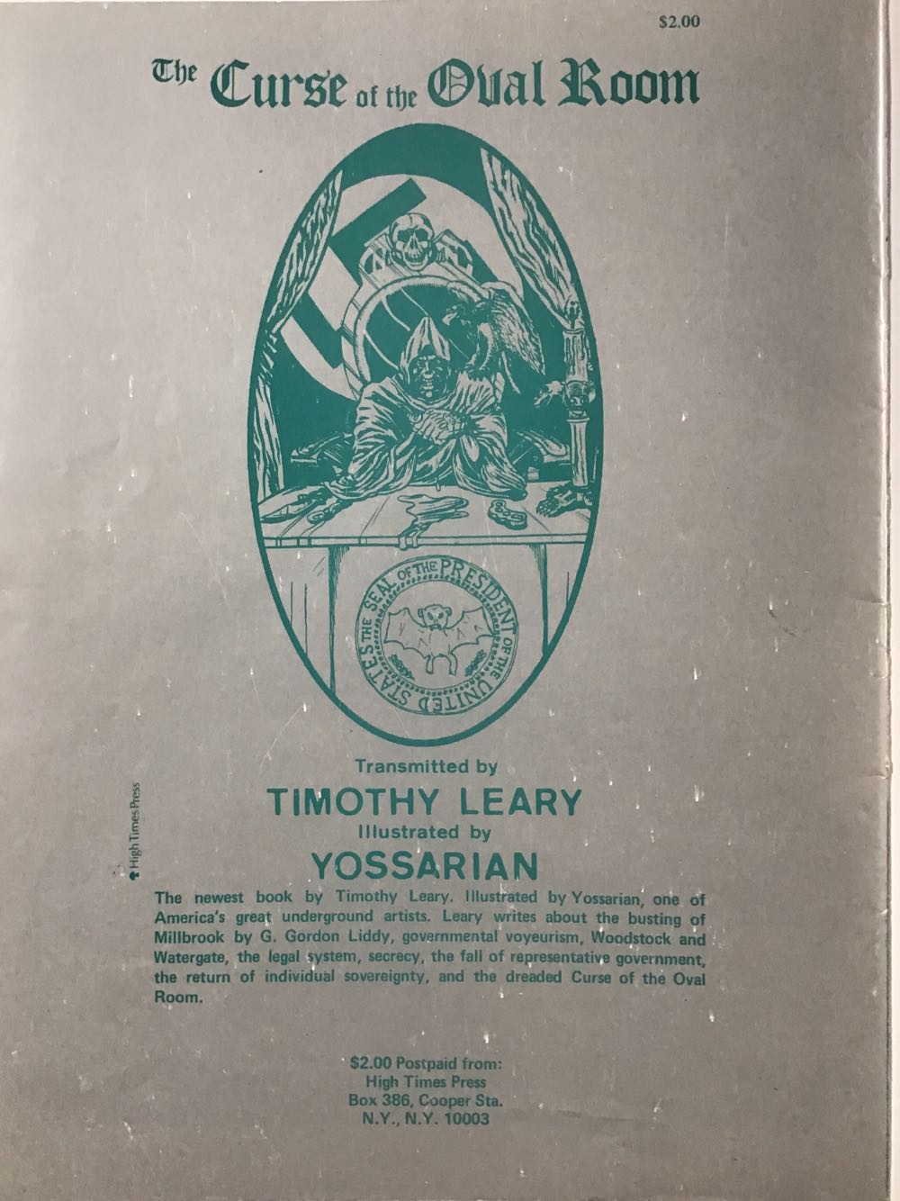 High Times Premiere Issue Collectors Edition Print 4  magazine collectible - Main Image 2