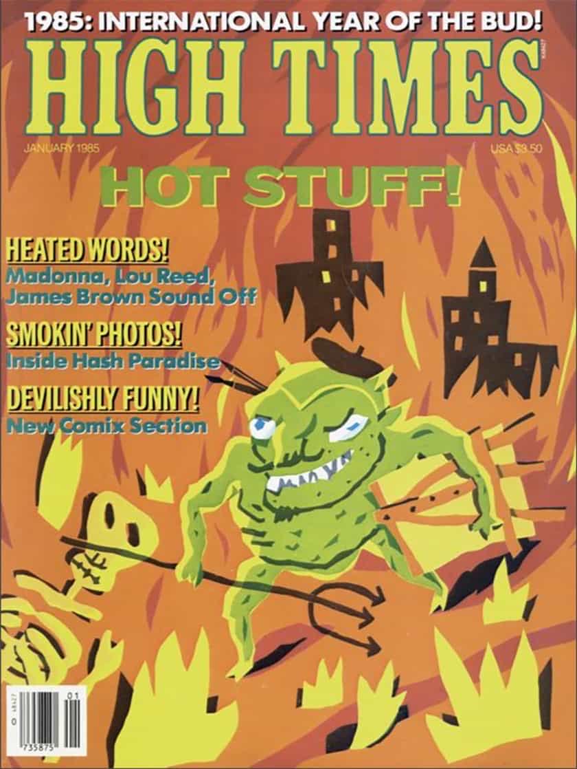 High Times  (January) magazine collectible - Main Image 1
