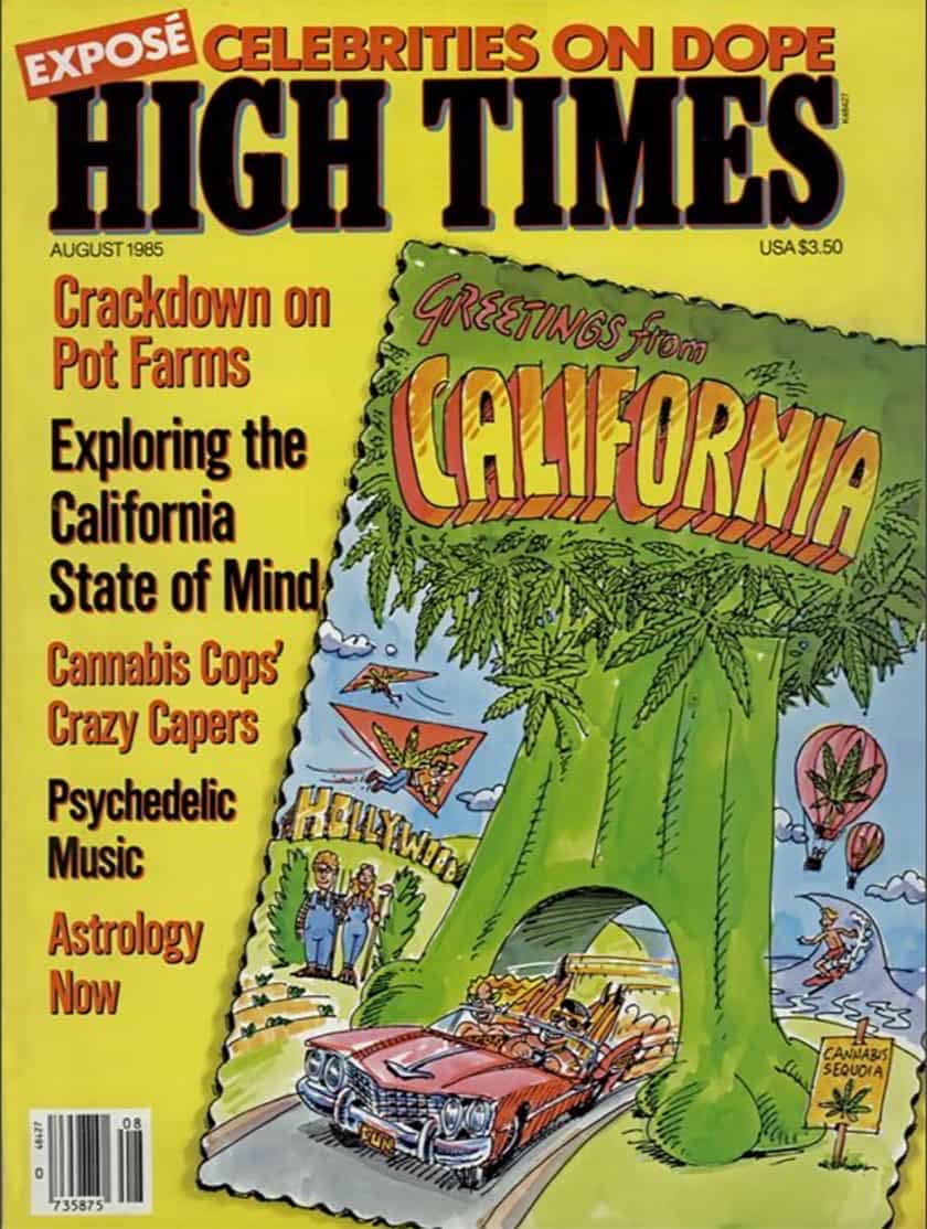 High Times  (August) magazine collectible - Main Image 1