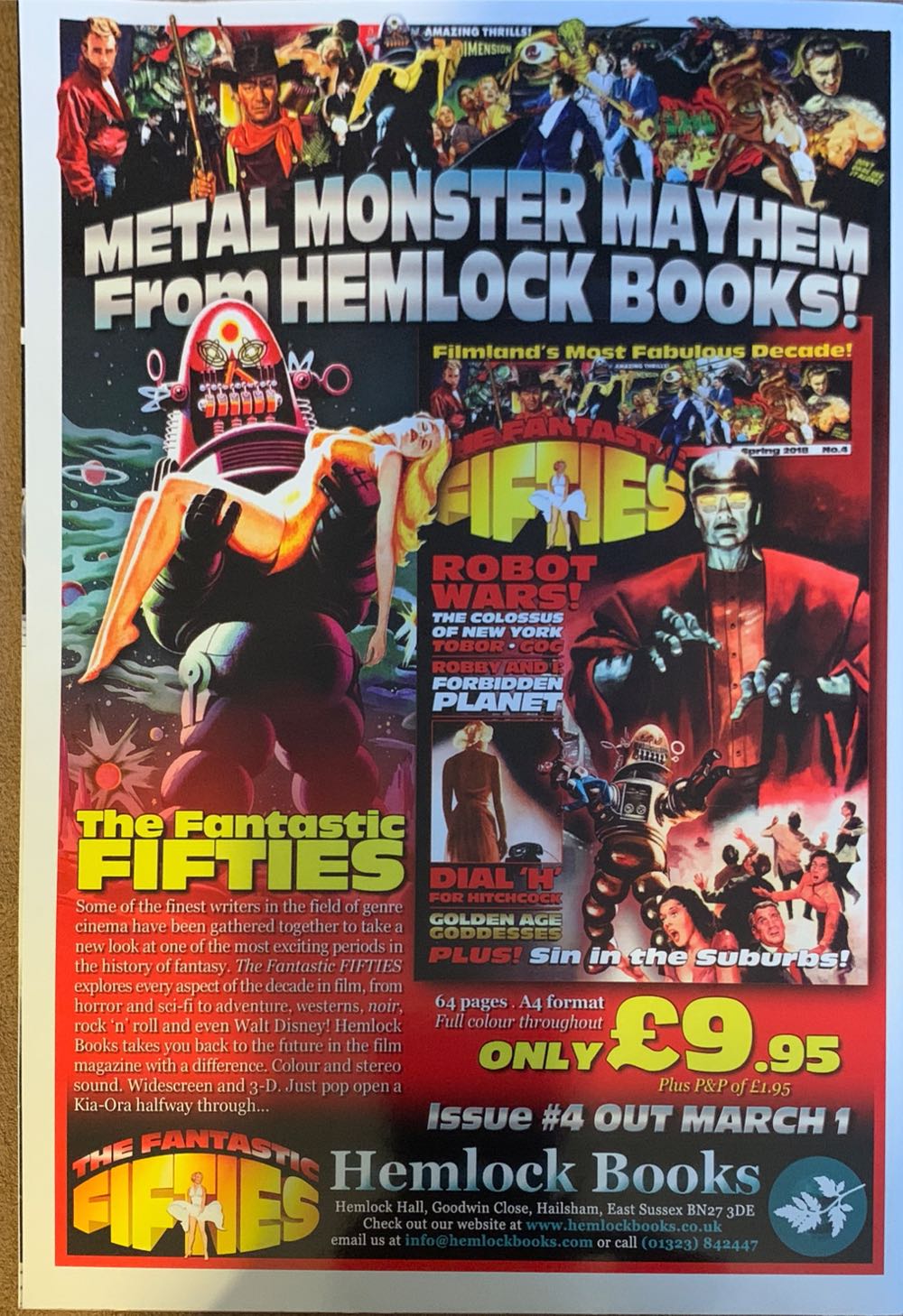 Infinity  magazine collectible [Barcode 07098932966908] - Main Image 2