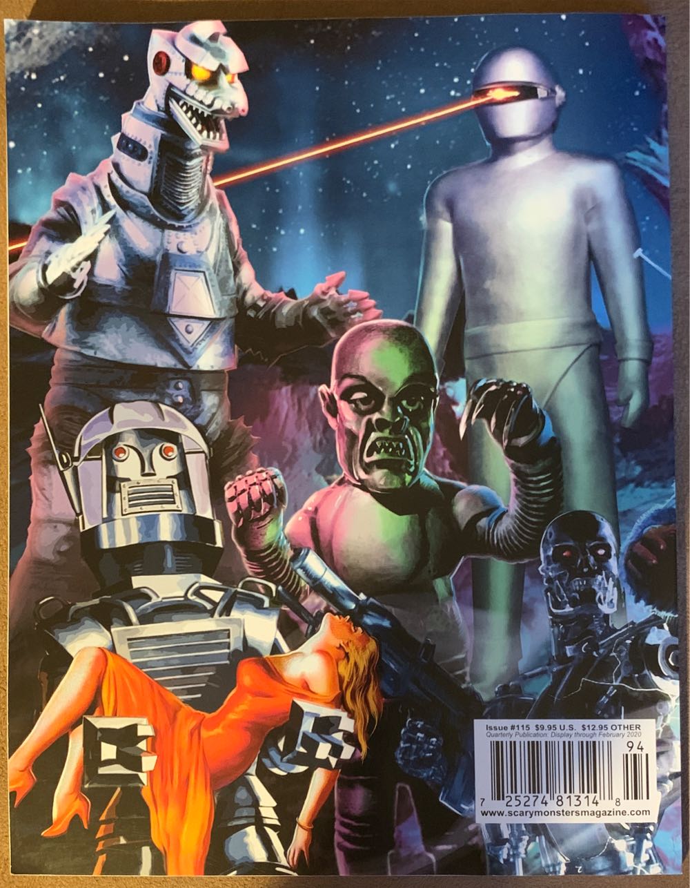 Scary Monsters  magazine collectible [Barcode 72527481314894] - Main Image 2